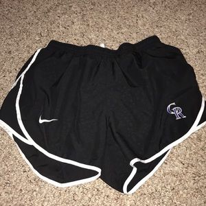 colorado rockies nike shorts